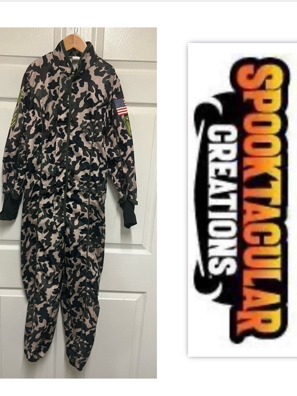 Spooktacular Creations Military Army Jumpsuit Halloween Costume
